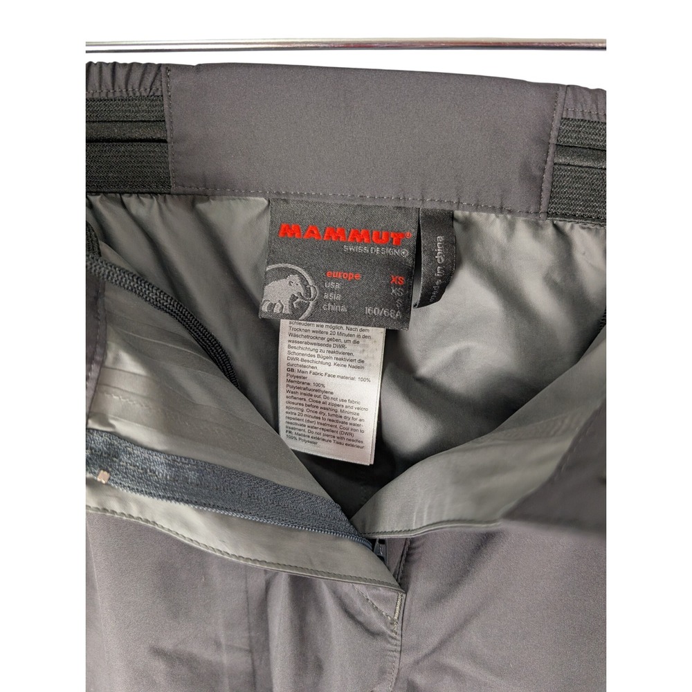 Mammut Base Jump Advanced Wenaha Pants Womens XS Gray - Picture 6 of 10